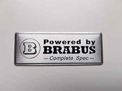Brabus Logo - Brabus Logo Emblem Badge badge: Amazon.co.uk: DIY & Tools
