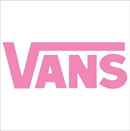 Pink Vans Logo - Vans Logo Sticker Decal ( Light Pink): Automotive