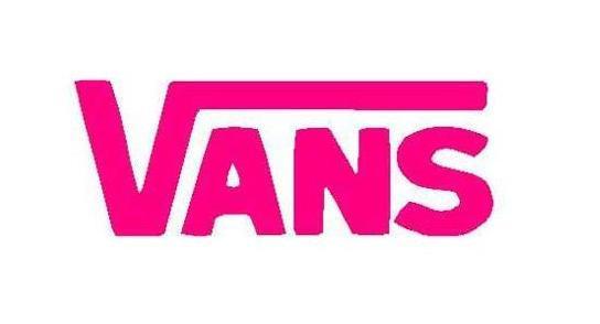 Pink Vans Logo - Vans Logo. Die Cut Vinyl Sticker Decal