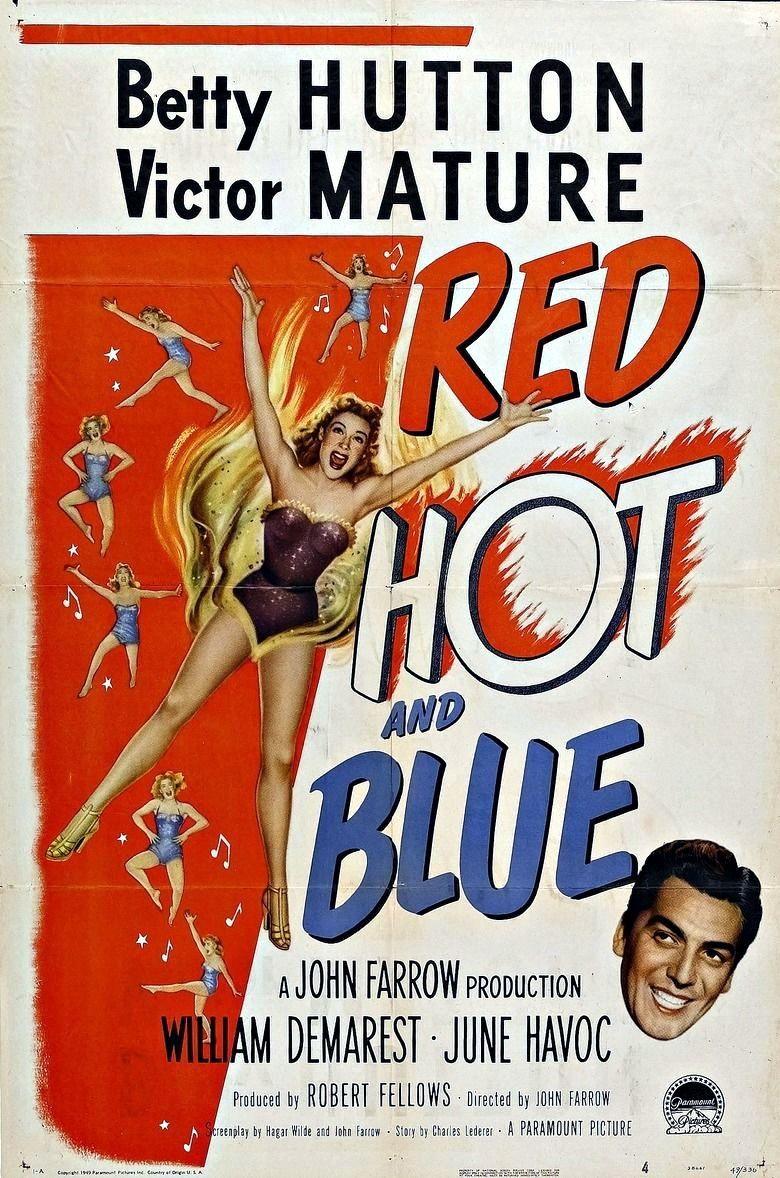 Red Hot and Blue Logo - Red, Hot and Blue (1949)