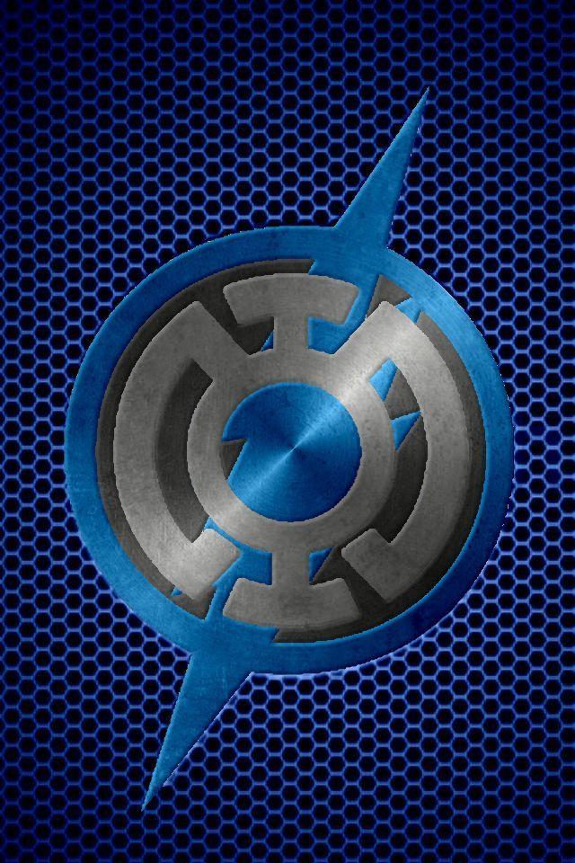 White Lantern Flash Logo - Metalic Blue Lantern Flash background by KalEl7 on deviantART | DC ...