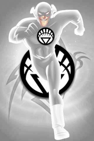 White Lantern Flash Logo - White Lantern Flash version 2