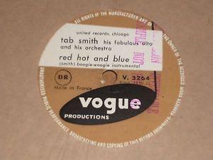 Red Hot and Blue Logo - Tab Smith Red Hot And Blue French Vogue 78