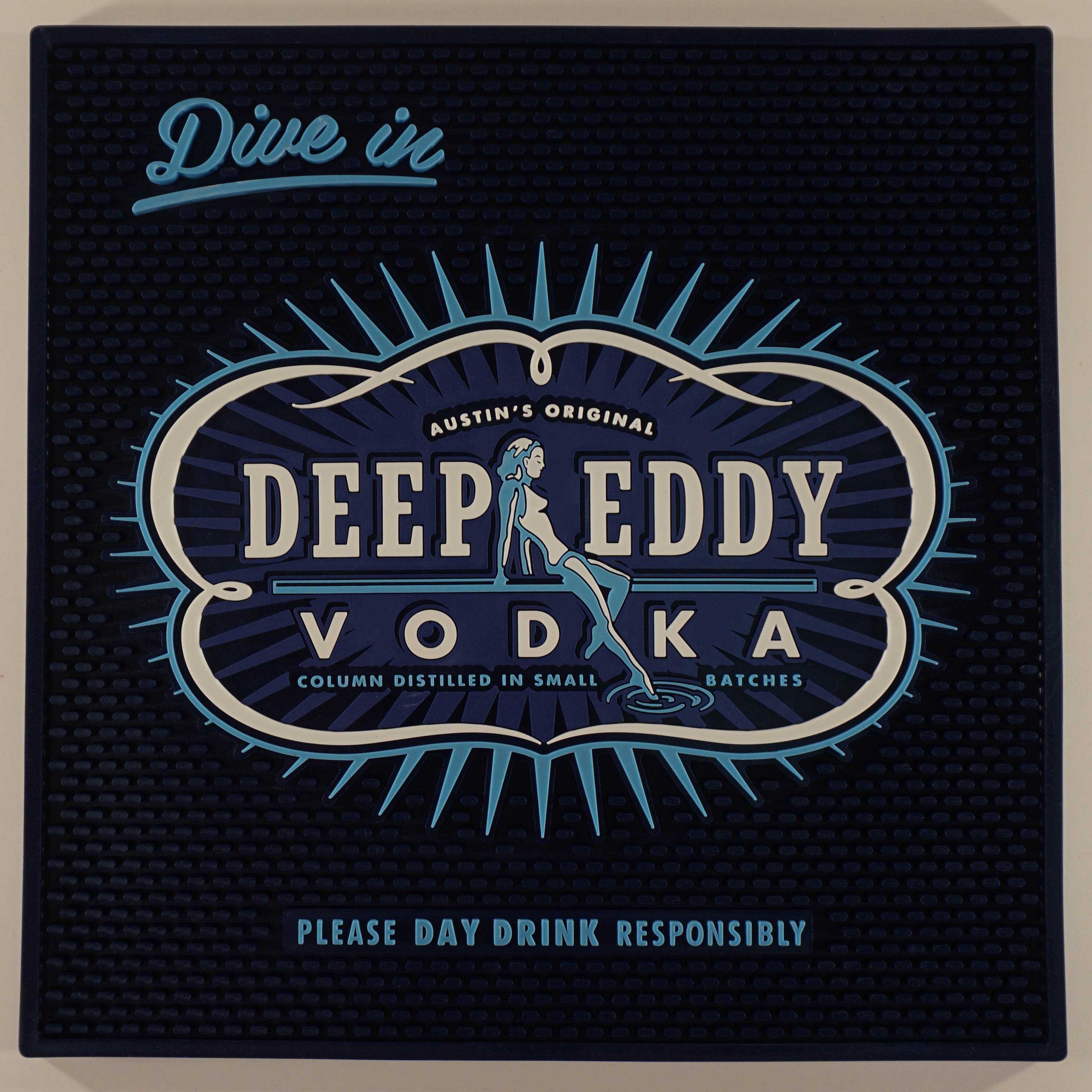 Deep Eddy Logo - Deep Eddy Counter Mat | Poly Enterprises