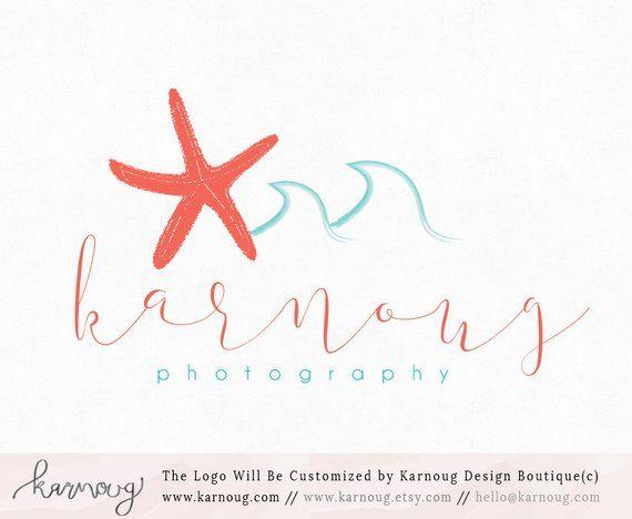 Starfish Logo - Starfish Logo Sea Logo Boutique Logo Photography Premade Logo | Etsy