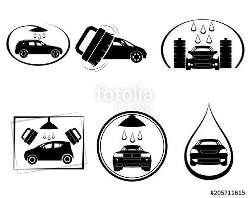 Land Rover Vector Logo - Six car wash logos