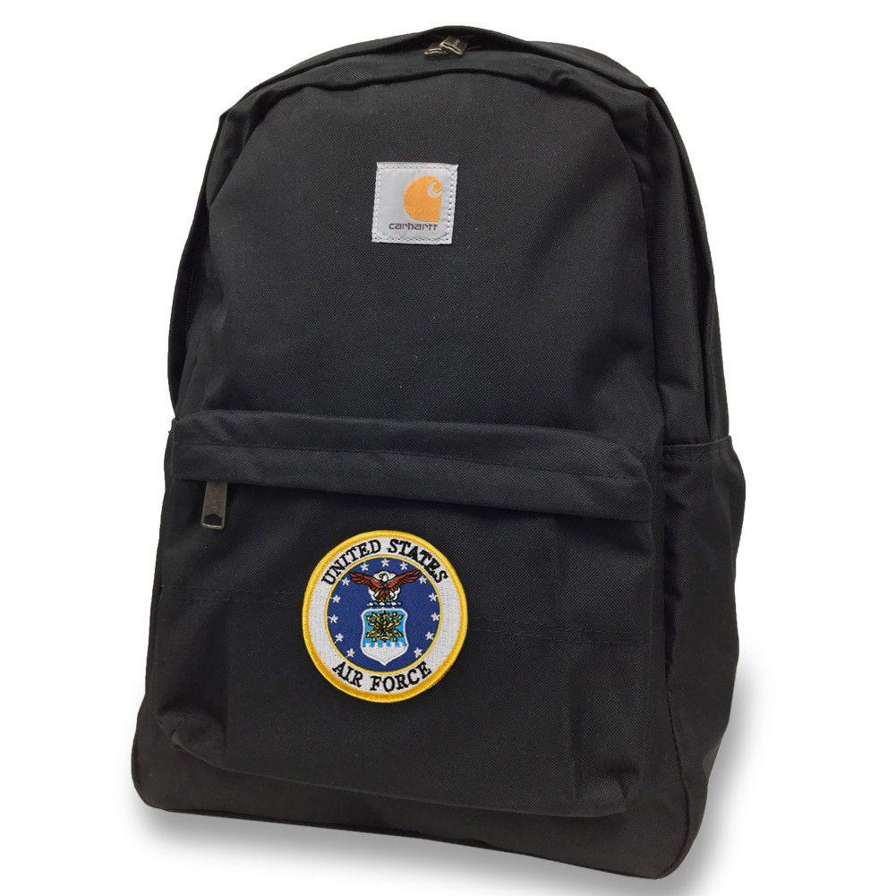 Backpack Air Force Logo - AIR FORCE CARHARTT TRADE BACKPACK (BLACK)