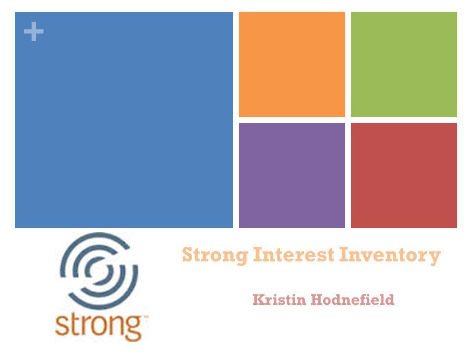 Strong Interest Inventory Logo - Strong Interest Inventory