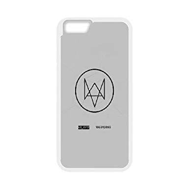 Cell Phone Gray Logo - iPhone 6 Plus 5.5 Inch Cell Phone Case White watchdog gray logo game ...