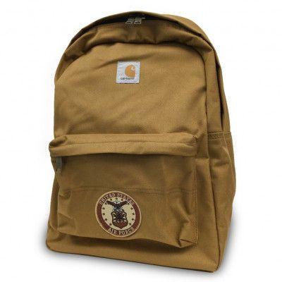 Backpack Air Force Logo - AIR FORCE CARHARTT TRADE BACKPACK (BROWN)