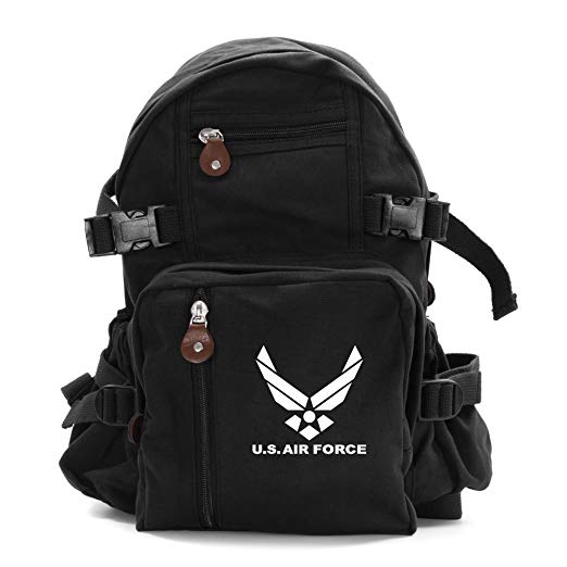 Backpack Air Force Logo - Amazon.com | United Sates Air Force Emblem Army Sport Heavyweight ...