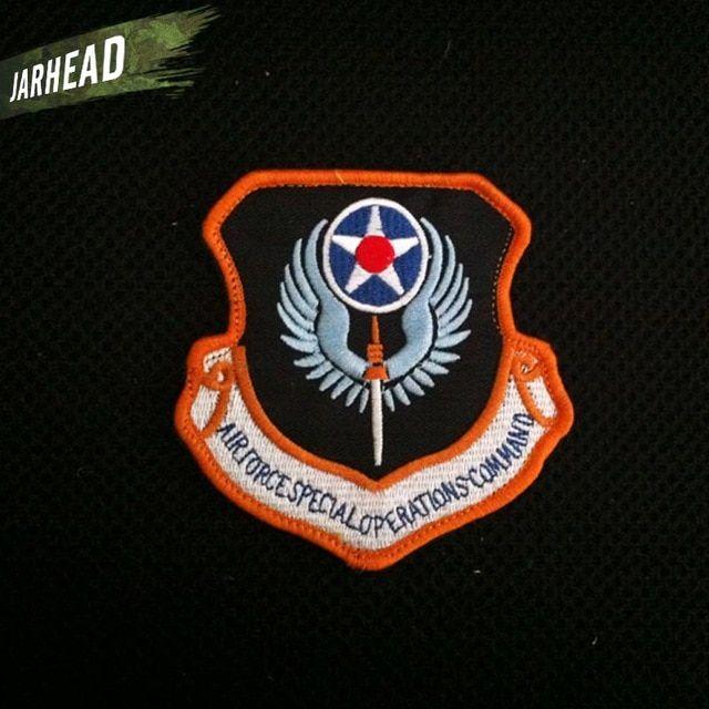 Backpack Air Force Logo - Air Force Special Operations Command Embroidery Badges Personalized ...