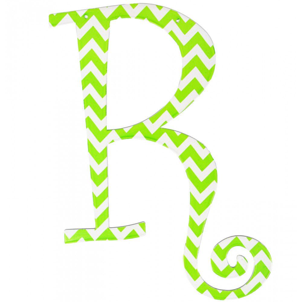 Lime Green R Logo - 14