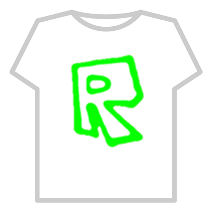 Lime Green R Logo Logodix - lime green shirt roblox
