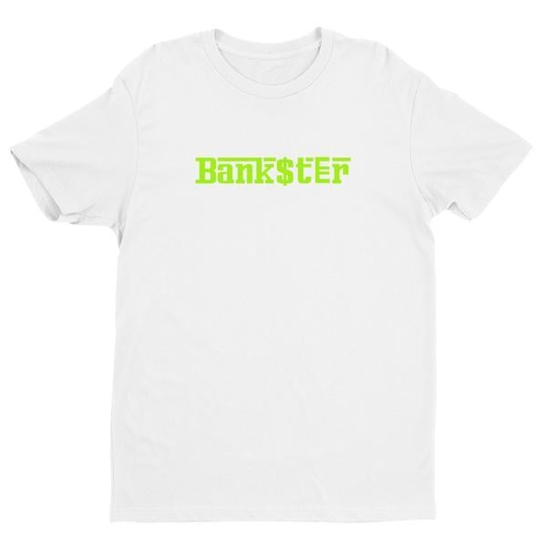 Lime Green R Logo - Lime Green BANK$T€R t-shirt