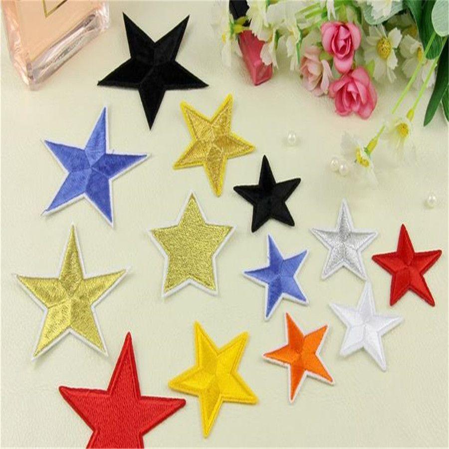 All-Star Clothing and Apparel Logo - Clothes patch Apparel Sewing & Fabric Cute Badge Star series color ...