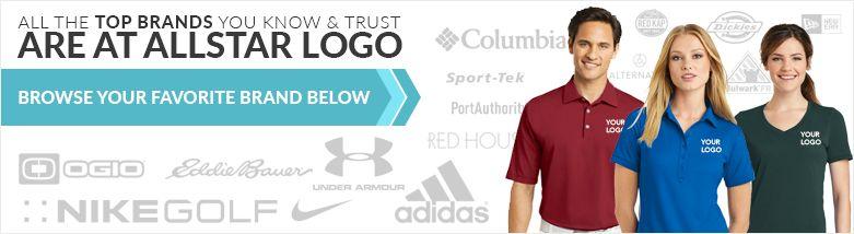 All-Star Clothing and Apparel Logo - Name Brand Clothing and Customized Embroidered Apparel | Allstar Logo
