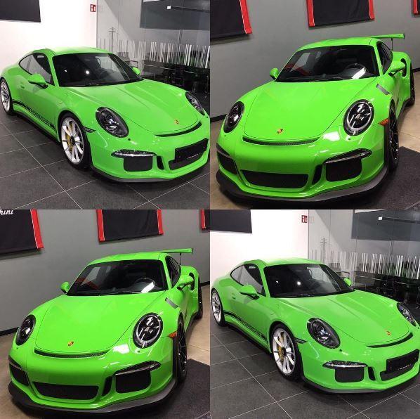Lime Green R Logo - Gelbgrun Porsche 911 GT3 RS and 911 R Are 