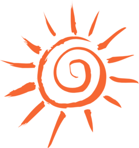 Orange Sun Logo - Orange Sun Clip Art at Clker.com - vector clip art online, royalty ...