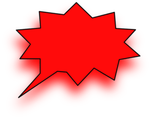 Red Speech Logo - Red Speech Bubble Clip Art at Clker.com - vector clip art online ...