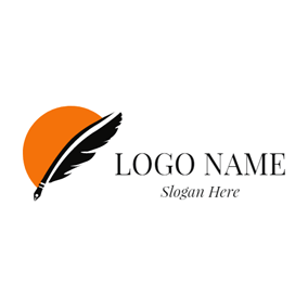 Orange Sun Logo - Free Sun Logo Designs. DesignEvo Logo Maker