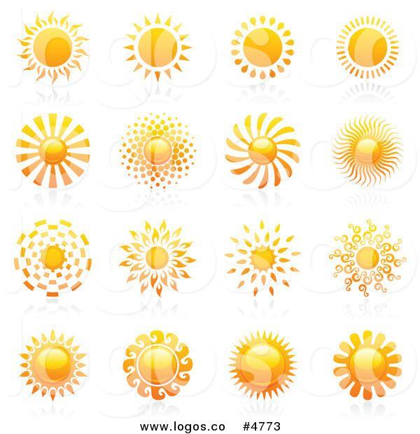 Orange Sun Logo - Sun Logo Vector.com. Free for personal use Sun Logo