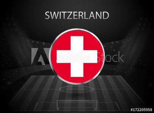 White Swiss Cross Red Background Logo - eps 10 vector Switzerland flag button isolated on black and white