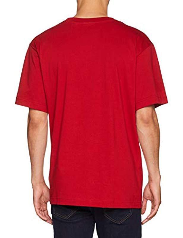 Red Speech Logo - Cheap Monday Uni Tee Speech Logo T-shirt in Red for Men - Save 10.0 ...