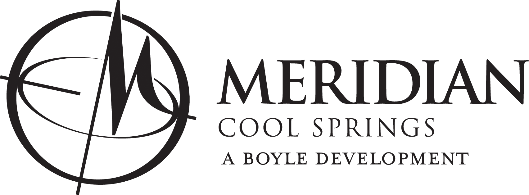 Meridian Logo - Boyle Investment Company Black Meridian Logo w boyle