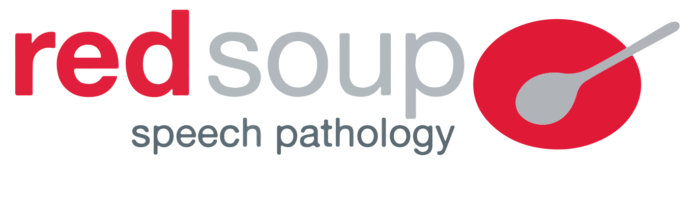 Red Speech Logo - Red Soup Speech Pathology