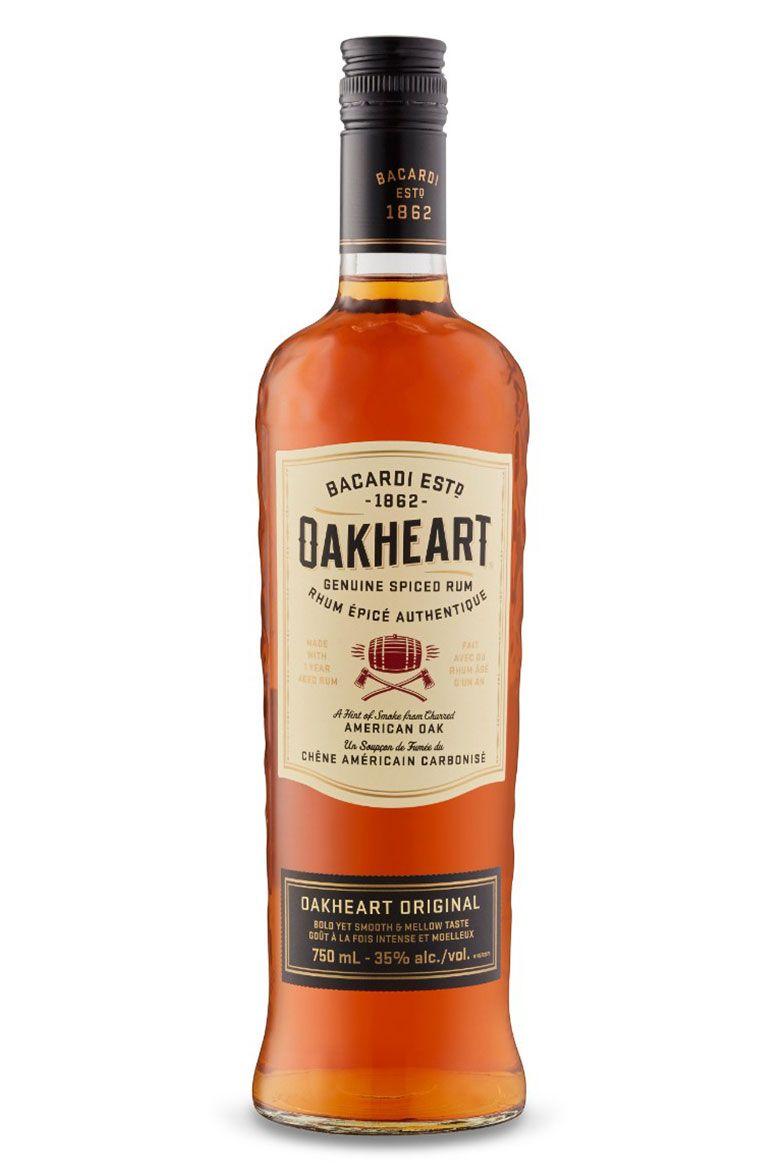 Bacardi Oakheart Logo - Bacardi Oakheart Spiced Rum Spirit Drink