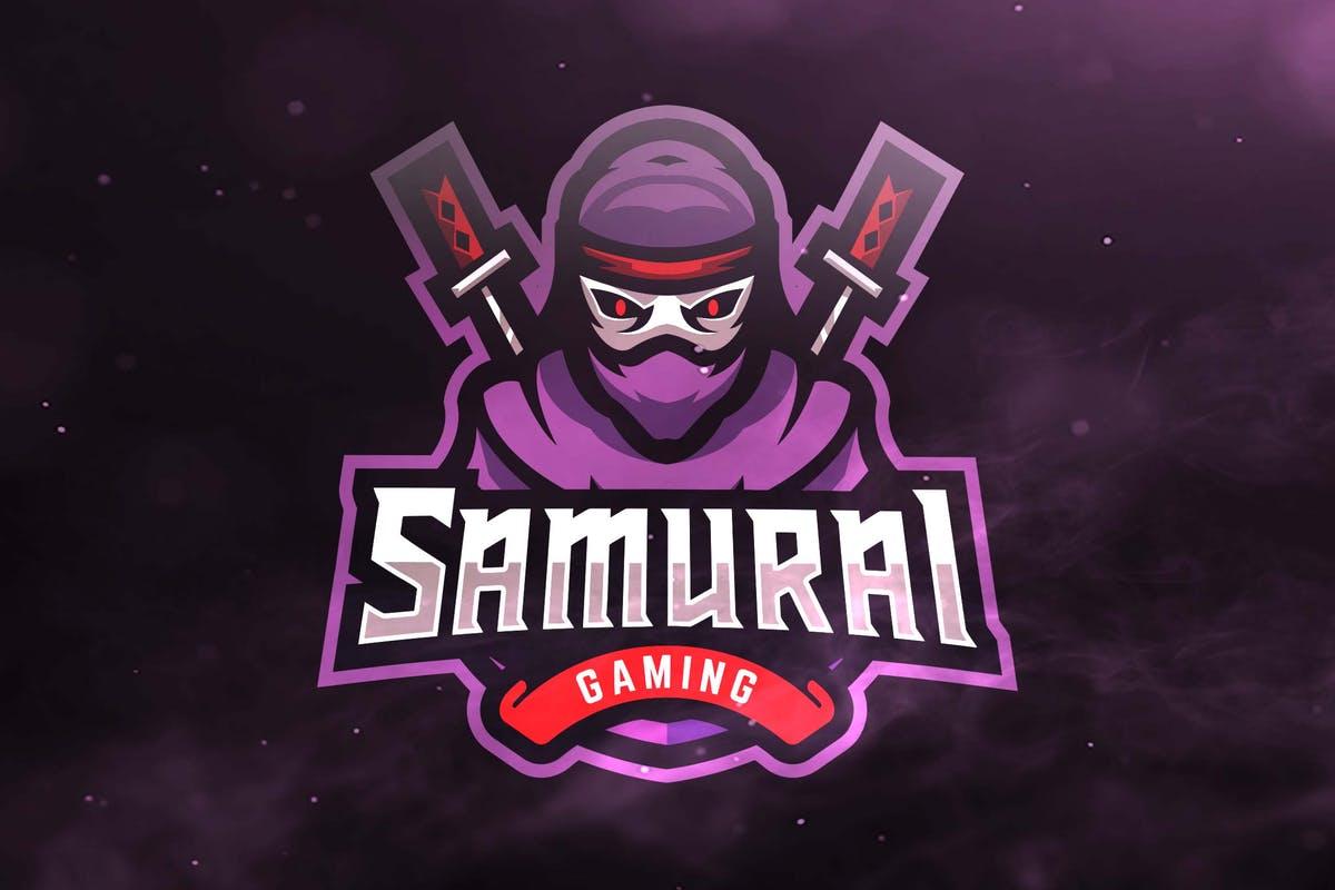 Purple S Gaming Logo - Samurai Gaming Sport and Esports Logos by ovozdigital on Envato Elements