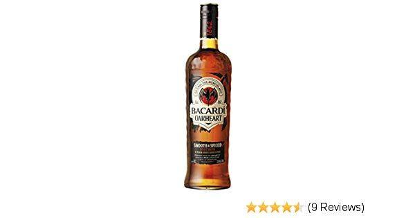 Bacardi Oakheart Logo - Bacardi Oakheart Spiced Rum, 70cl: Amazon.co.uk: Prime Pantry