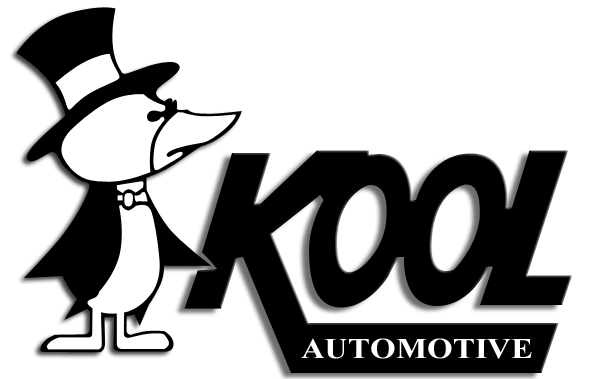 Cartoon Auto Sales Logo - Kool Automotive, Preowned Vehicle Sales, Service, Auto Body