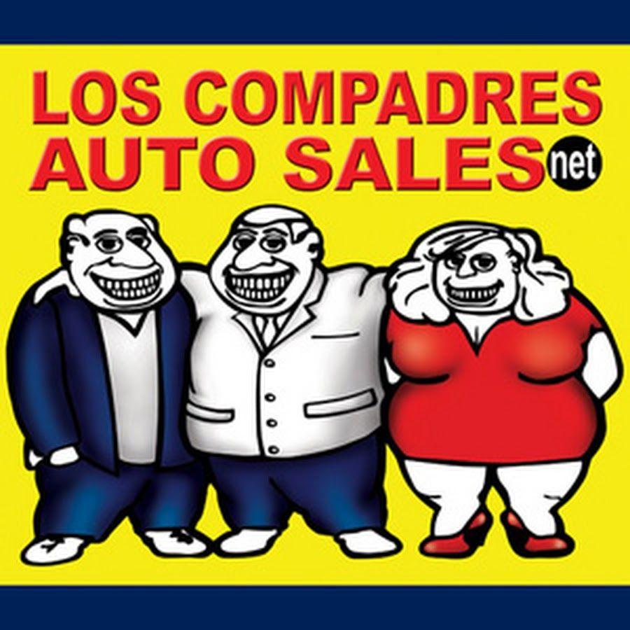 Cartoon Auto Sales Logo - Los Compadres Auto Sales