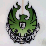 Cannibal Surf Logo - Stanley's Surfboard Logo Library