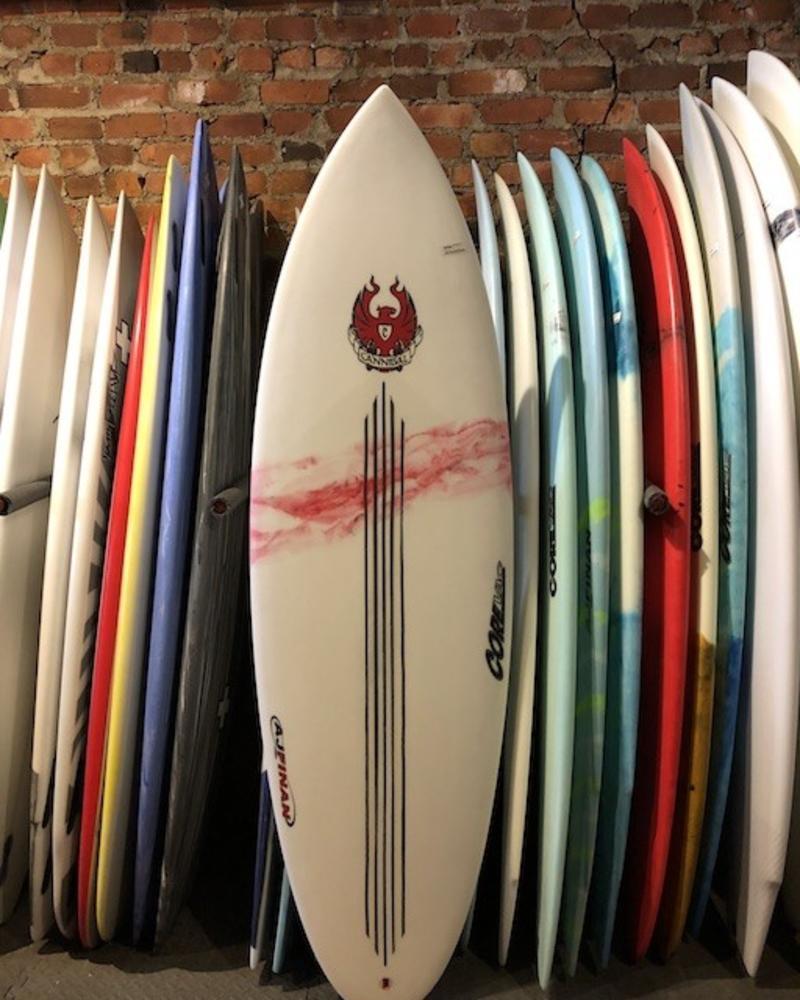 Cannibal Surf Logo - CANNIBAL 5'8 PIN FISH CARBON - Unsound Surf