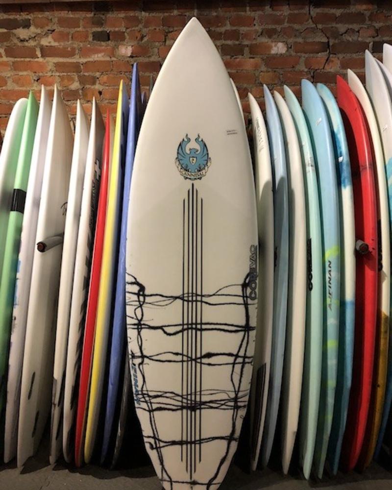 Cannibal Surf Logo - 6'0 CANNIBAL DOUBLE UP BIG GUY SHORTY 5FIN