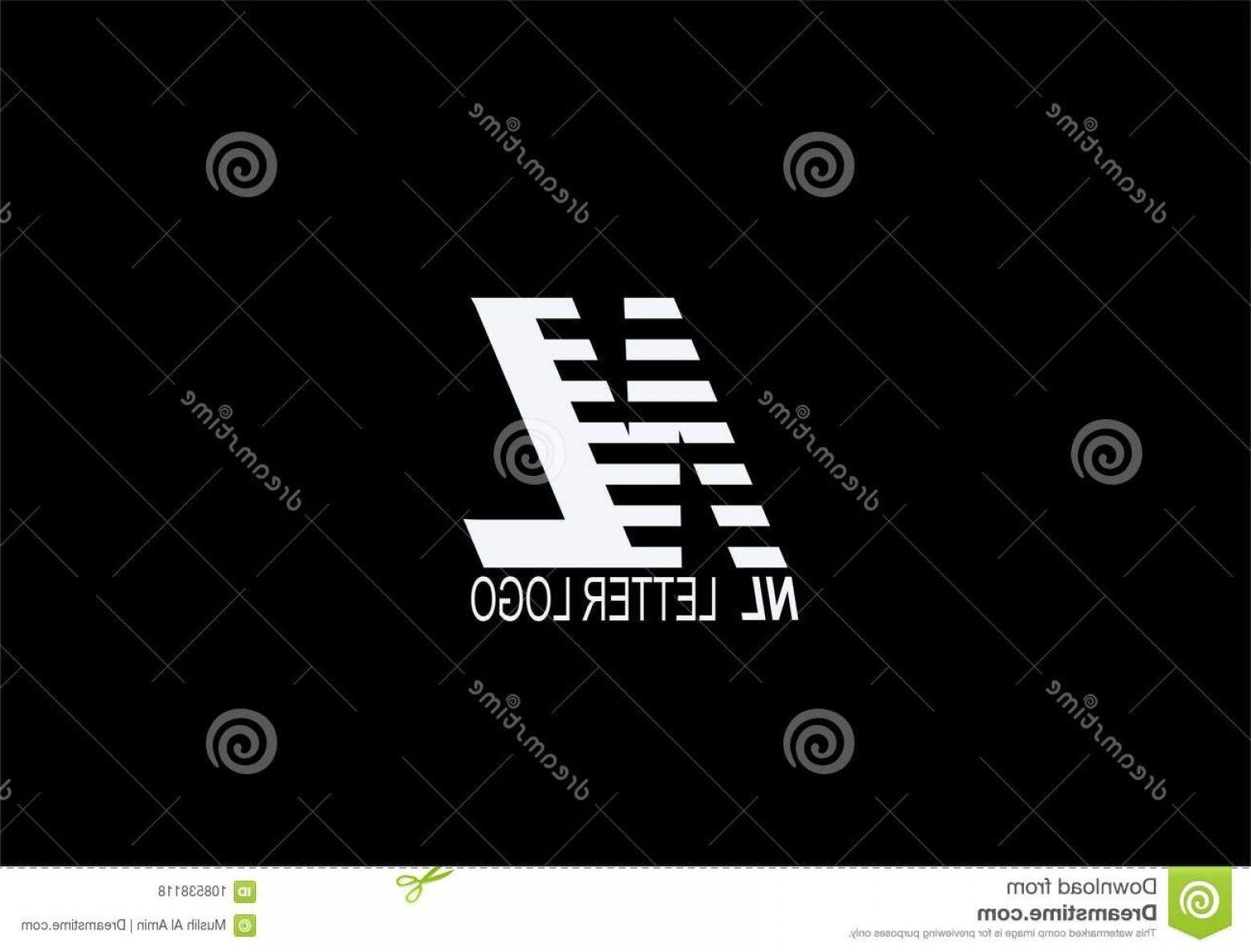 White Letter a Logo - White Letter Logo Vector Black Background Innitial Your Business ...