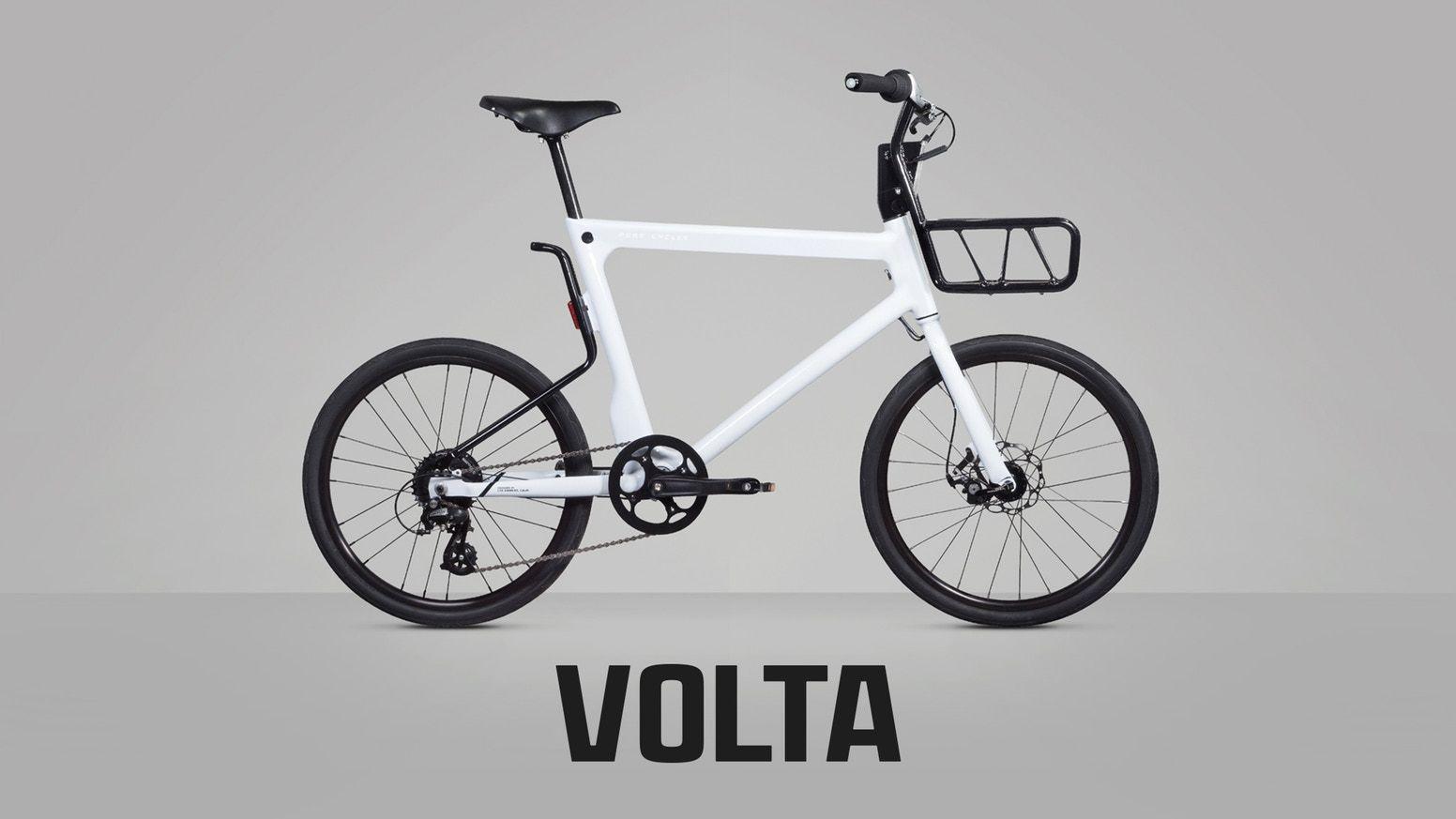 Sleek Bicycle Logo - Volta - This is more than your average electric bicycle by Pure ...
