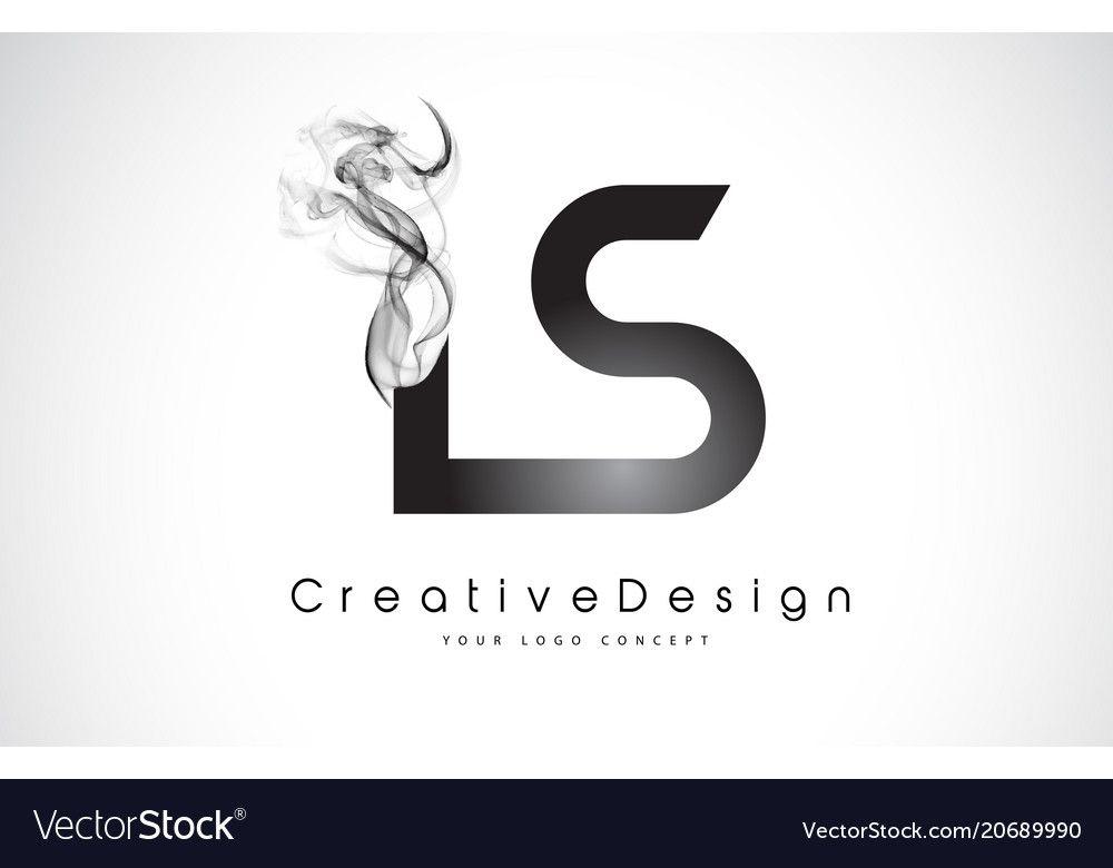 White Letter a Logo - ls logo design ls l s white letter logo design with circle