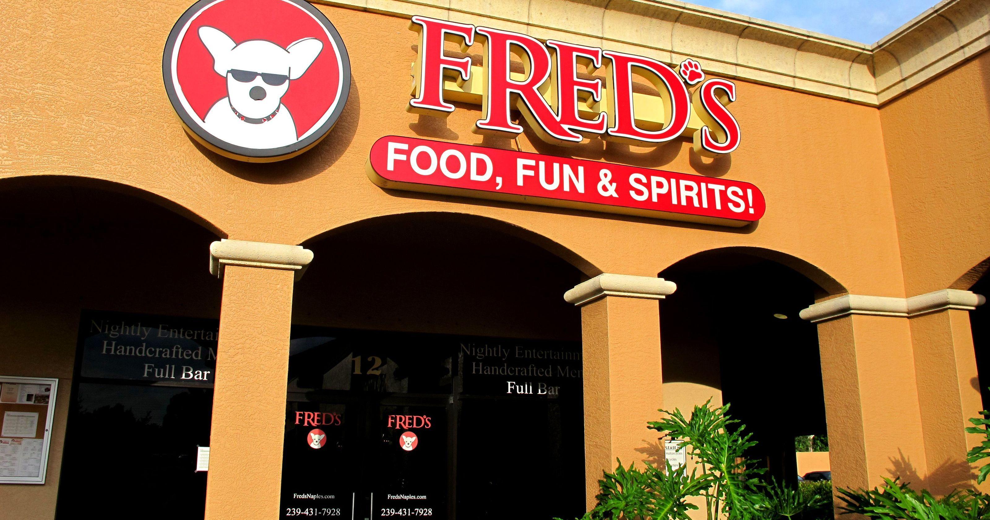 Freds Food Logo - In the Know: Fred's Food, Fun & Spirits closing in North Naples