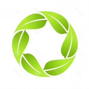 Green Leaf Circle Logo - Recycle Logos Of Green Leaf Ecology Nature Vector | ARENAWP