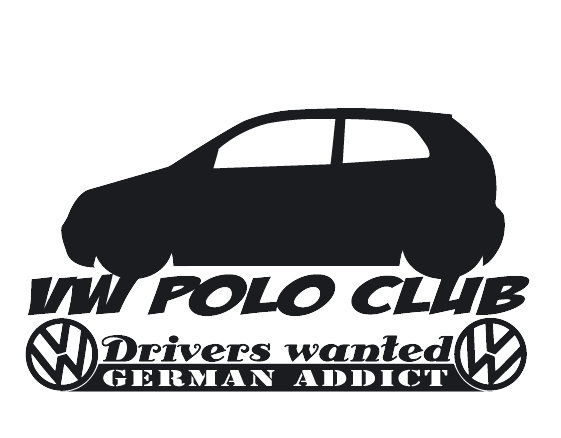 VW Car Club Logo - VW Polo Club