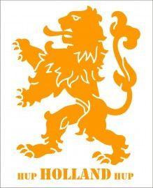 Holland Lion Logo - Dutch Lion Weapon with soccer ball Men's T-Shirt - orange | Leon ...