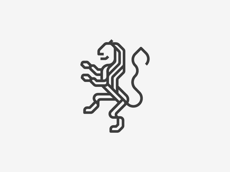 Holland Lion Logo - Lion Logo by Sylvan Hillebrand | Dribbble | Dribbble