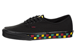 Rasta Vans Logo - Archive | Vans Authentic (Checker Tape) | Sneakerhead.com - vn0a38emmoq