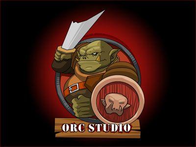 Red Orc Logo - Spectacular & Majestic Orc Logo Design by Lobotz Logos | Dribbble ...