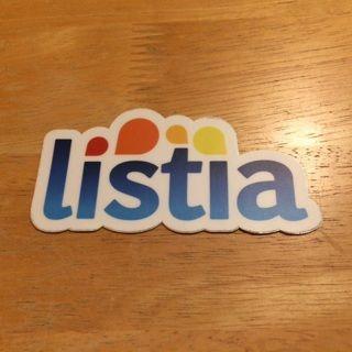 Listia Logo - Free: (Gin only) L.i.s.t.i.a logo sticker.com