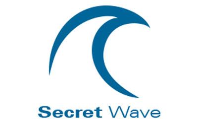 Surf Wave Logo - Secret Wave Surfcamp Seignosse - Hossegor | Surfer Map